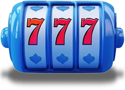 icon slot in blue and 777 in red