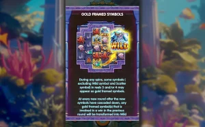 GOD'S GAMBIT POSEIDON Gold Frame Symbols